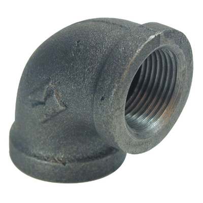 1/8" 90D BLACK ELBOW