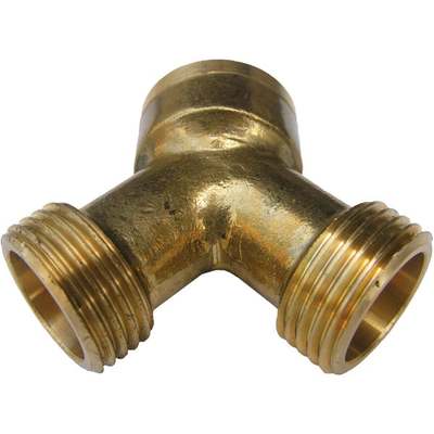 BRASS HOSE WYE