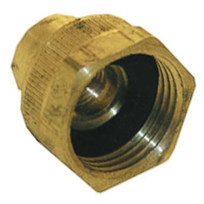 BRASS HOSE CAP W1/8F TAP