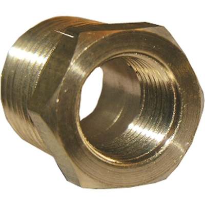 1/4MX1/8F BRASS HEX BUSH