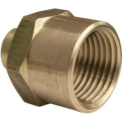 1/2FX3/8F BRASS BELL RED