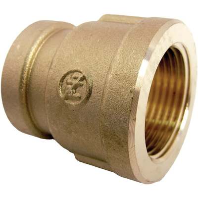 3/4FX1/2F BRASS BELL RED