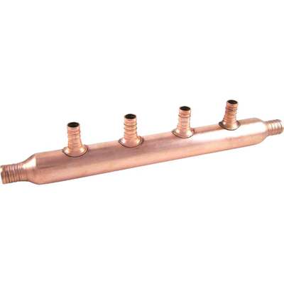 4 PORT BARB MANIFOLD PEX