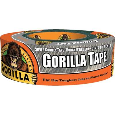 Gorilla 1.88 In. x 30 Yd. Heavy-Duty Duct Tape, Silver