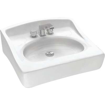 WHT CARIBE LAVATORY SINK