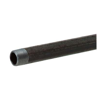 Southland 1/2 In. x 60 In. Carbon Steel Threaded Black Pipe