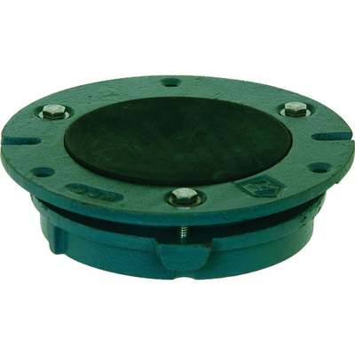 Sioux Chief 4 In. Green Cast-Iron Toilet Flange