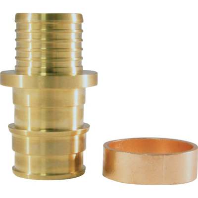 1/2PEX A X 1/2PB COUPLG 5PK