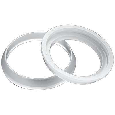 Do it 1-1/4 In. x 1-1/4 In. Clear Poly Slip Joint Washer (2-Pack)