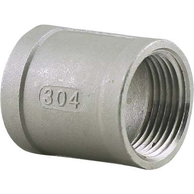 3/8" 304 SS COUPLING