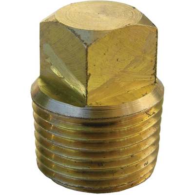 3/8MIP BRASS SQUARE PLUG