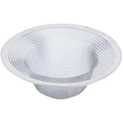 4-1/2" SS SINK STRAINER