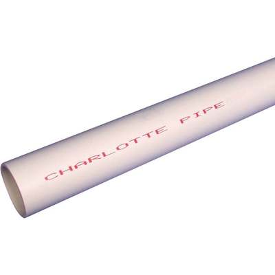 Charlotte Pipe 3/4 In. x 10 Ft. Cold Water Schedule 40 PVC Pressure Pipe