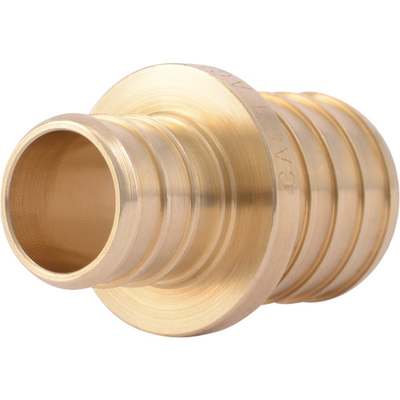 1"X3/4"CF BRASS COUPLING