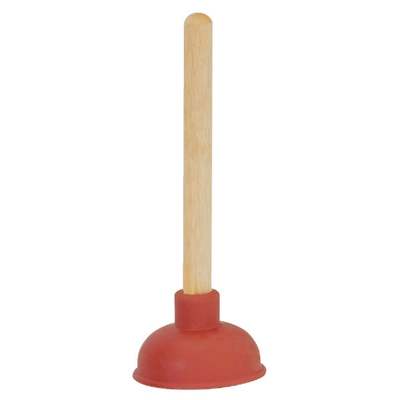 PLUNGER SINK SHORTY RED