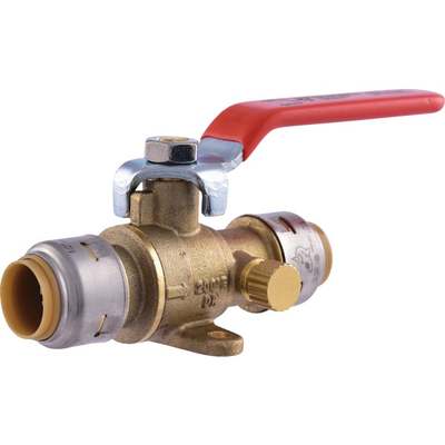 1/2" PUSH BALL VALVE D&M