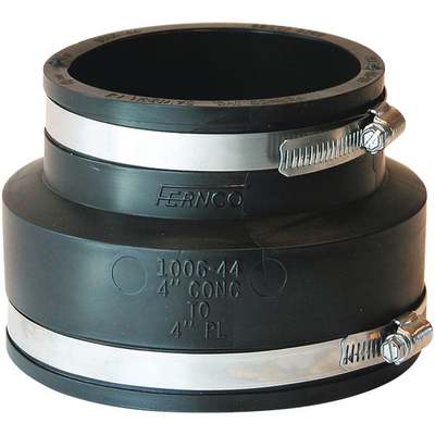 4" Concrete x 4" Clay/PVC