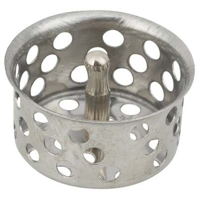 Do it 1-1/2 In. Chrome Removable Strainer Cup with Post