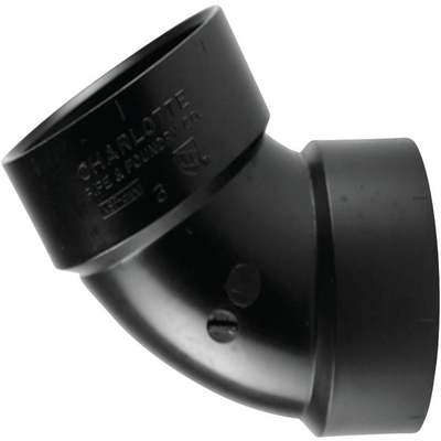 1-1/2" 60D ABS ELBOW