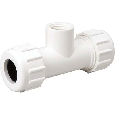 3/4 PVC Comp Tee Threaded