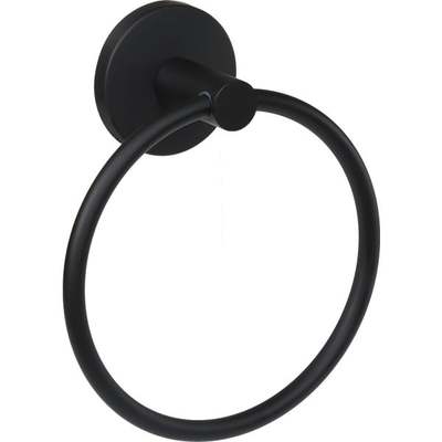 BLK NOIR TOWEL RING