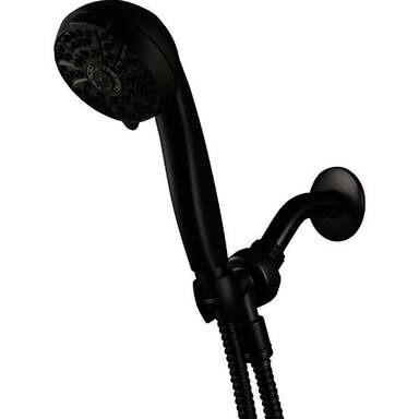 SHOWERHEAD MASSAGE BLACK