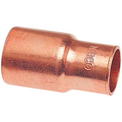 NIBCO 1/2 In. x 3/8 In. FTxC Sweat/Solder Reducer Copper Reducing Coupling