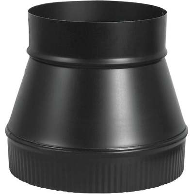 6" X 8" BLK STOVEPIPE INCREASER