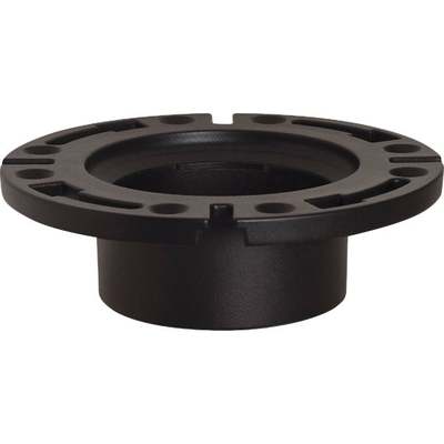 4" ABS CLOSET FLANGE HUB