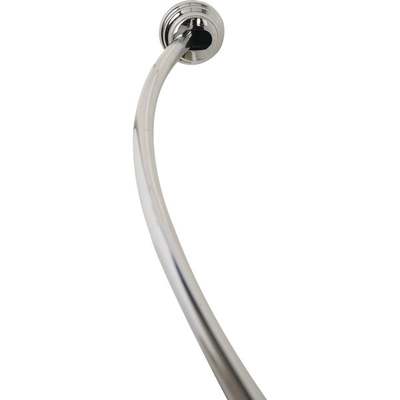 CURVED SHOWER ROD CHR