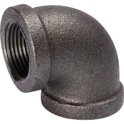 3/8" 90D BLACK ELBOW