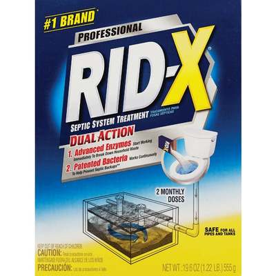 Rid-X Professional 19.6 Oz. Septic Tank Treatment (2-Pack)