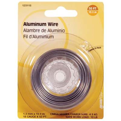 50' 18g Alum Wire