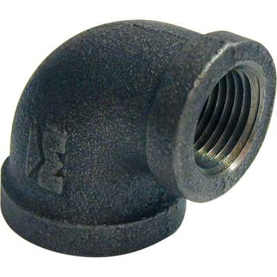 3/4X1/2 90D BLACK ELBOW