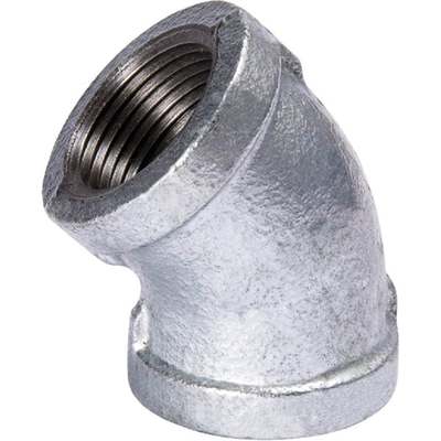 1/2" 45D GALV ELBOW