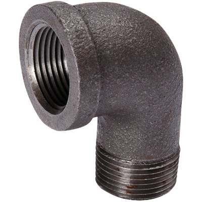 1/4" 90D BLK STRT ELBOW