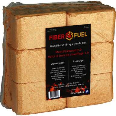 8966BTU WOOD BRICK