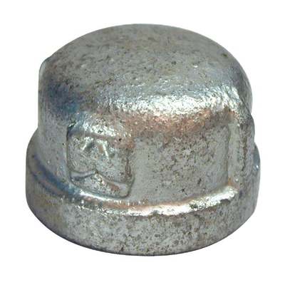 1/8" GALVANIZED CAP