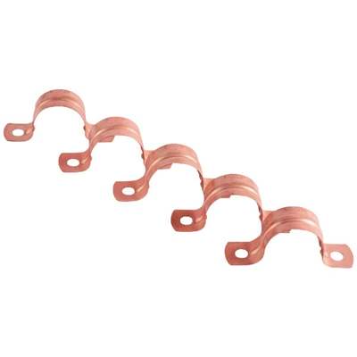 5PK - 1" COPPER PIPE STRAP