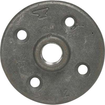 Anvil 1 In. x 3-5/8 In. Black Iron Floor Flange