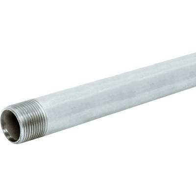 Southland 1/2 In. x 10 Ft. Carbon Steel Threaded Galvanized Pipe