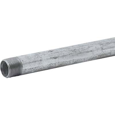 Southland 1 In. x 10 Ft. Carbon Steel Threaded Galvanized Pipe