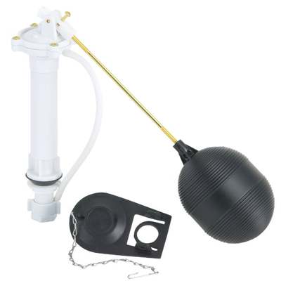 Do it 12 In. Plastic Anti-Siphon Tank Repair Kit, Flush Lever not Included