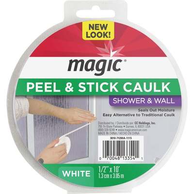 CAULKSTP,1/2X11 WHI