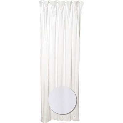 WHITE SHOWER LINER