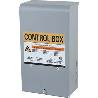 1/2HP 230V CONTROL BOX