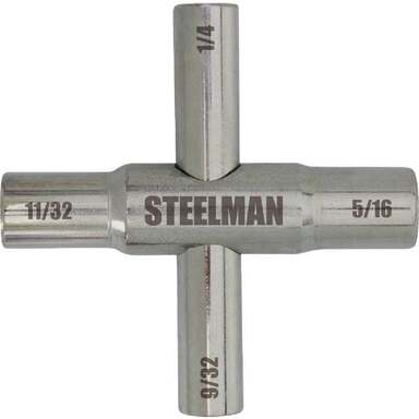 4-WAY SILLCOCK FAUCET KEY