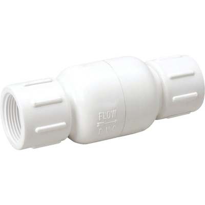 1/2" PVC CHECK VALVE THREADED