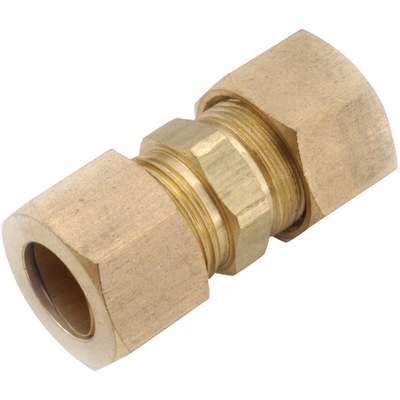Anderson Metals 3/16 In. Brass Low Lead Compression Union