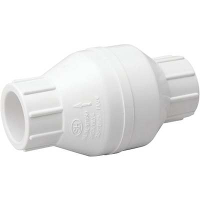 1-1/4" Pvc Check Valve